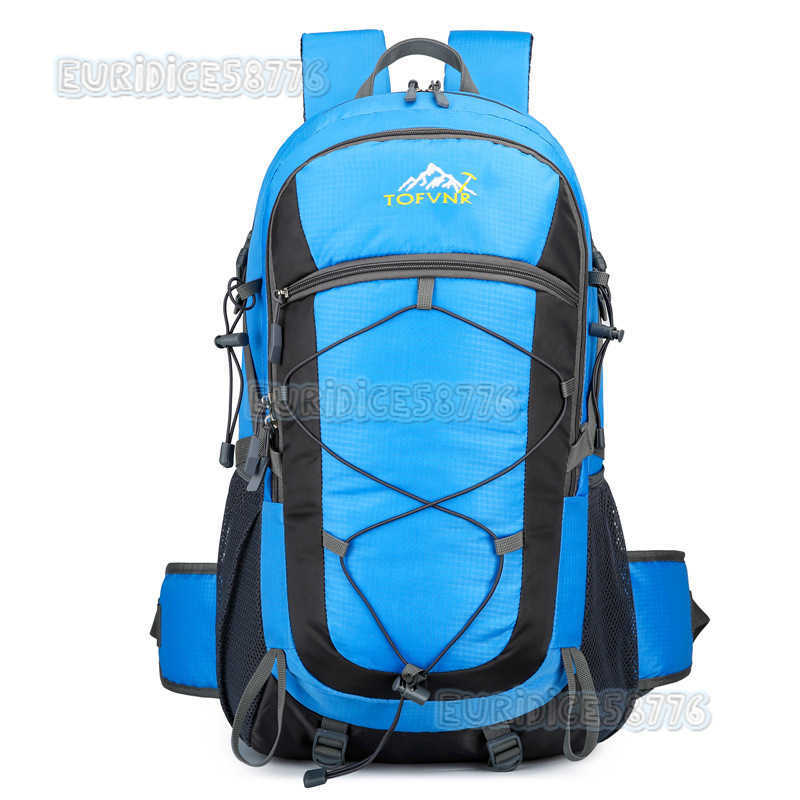 New Fashion Outdoor Mountaineering Large Capacity Lightweight Hiking Fitness Travel Bag Simple Junior High School Students Backpack H250906