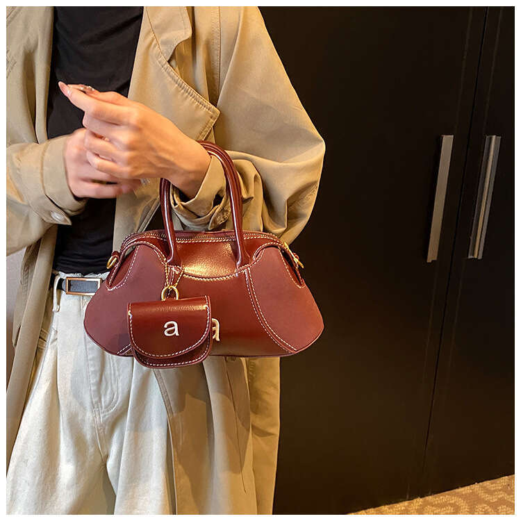 Niche for Women Large Capacity 2025 New Autumn Winter Matte Crossbody Handheld Pillow Bag