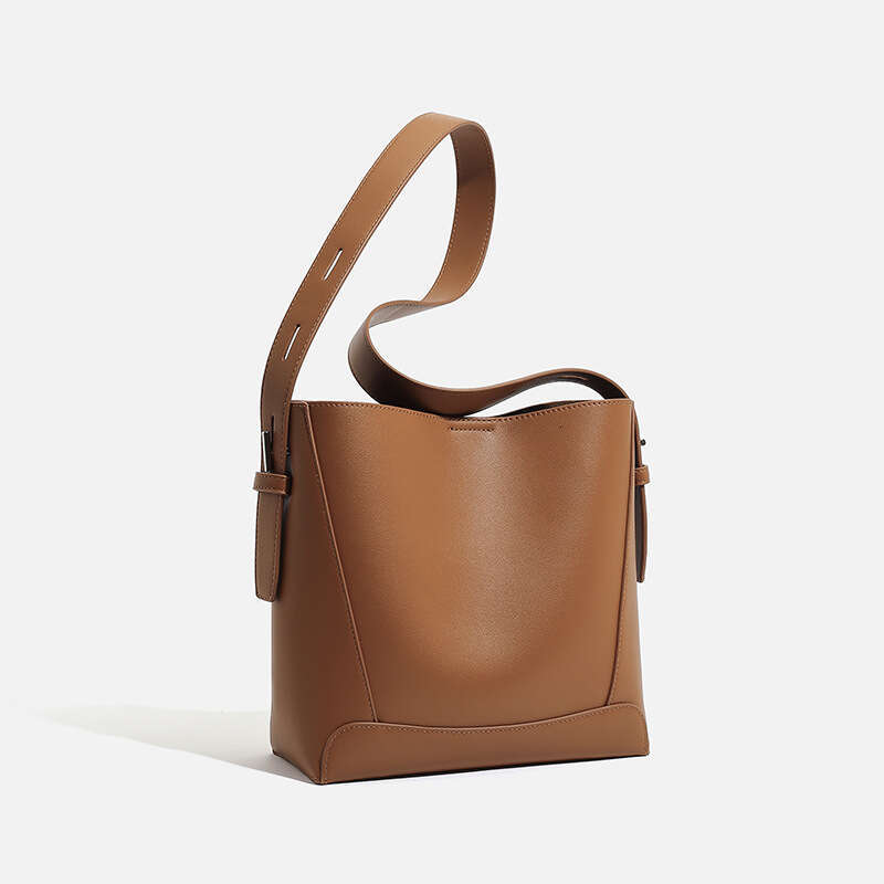 for Women Autumn Winter 2025 New Women's Crossbody Genuine Leather Versatile Shoulder Large Capacity Commuter Bucket Bag