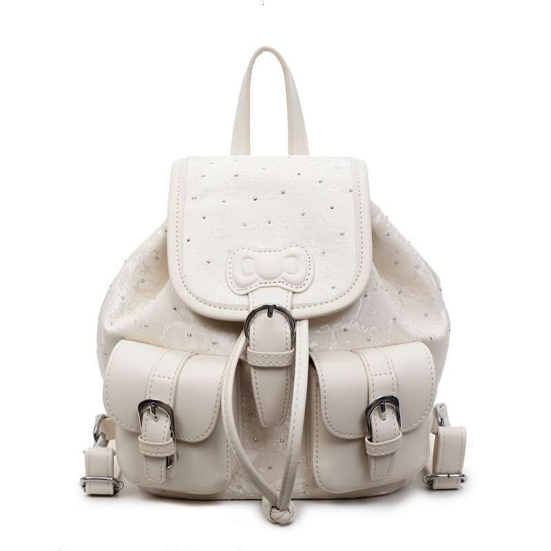 New Fashion Small Casual Lightweight Niche Design High-end Versatile Women's Backpack