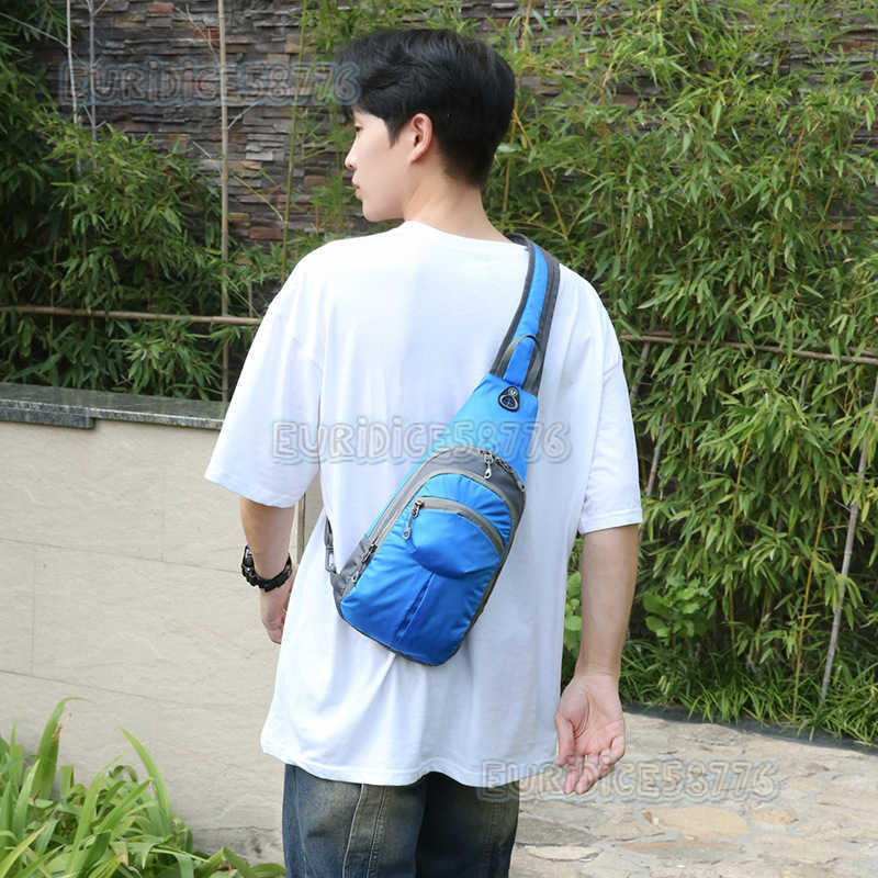 New Hikingdaypack Hiking Bag Outdoor Single Shoulder Chest Bag Crossbody Bag Sports Waist Bag H250906