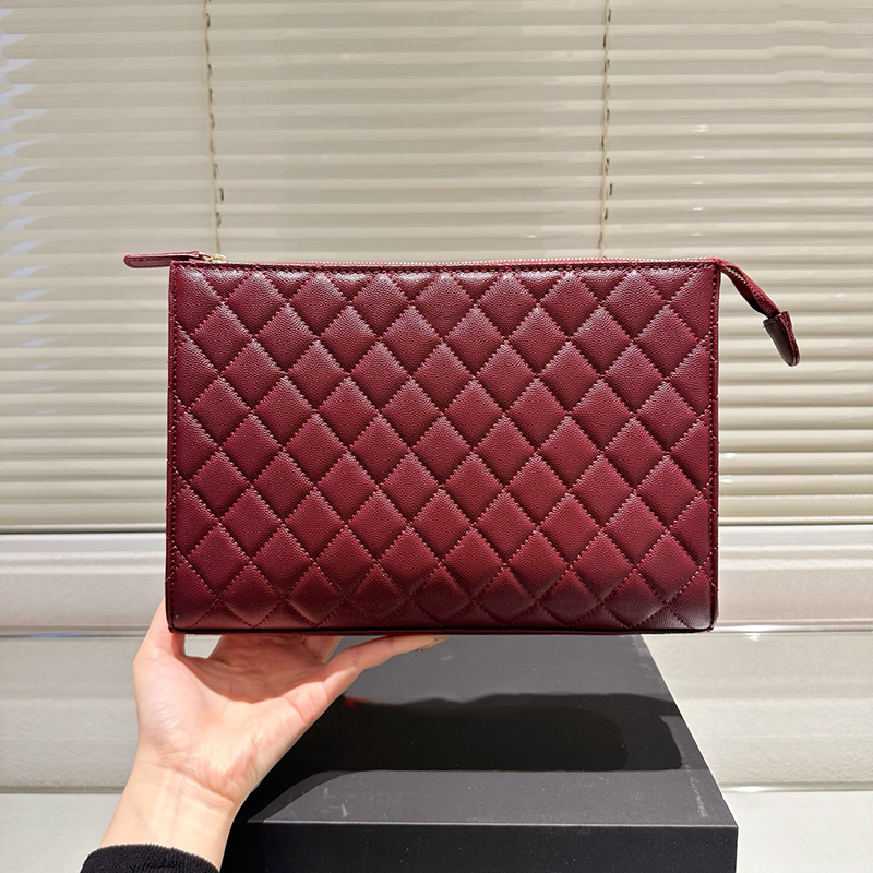 Designer bag Cowhide Wallets Leather Wallet Classic card holder Handbags Classic Clutch Bags Luxurys Purse Card Women Ccredit card slot Fortune bag 28m/30m