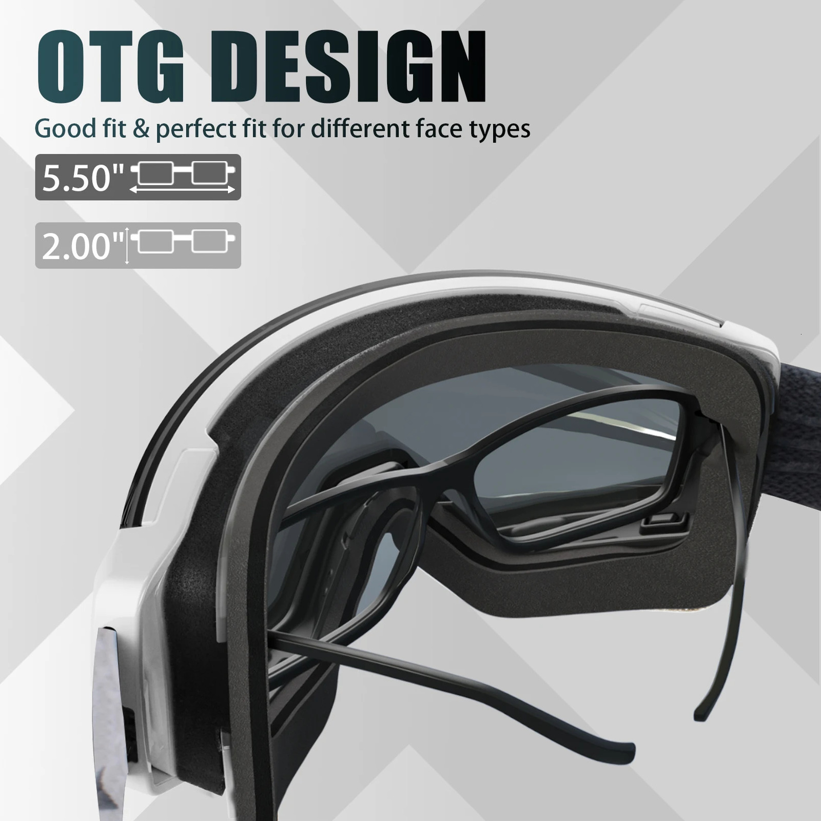 JULI Professional Magnetic Ski Goggles Double Layers Lens Antifog UV400 Big Mask Glasses Snowboard For Men Women 250906