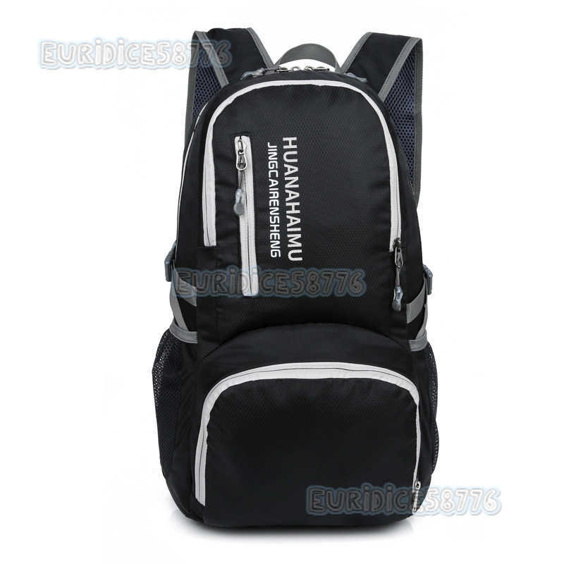 Warnerheim Folding Backpack Large Capacity Backpack Outdoor Lightweight Travel Bag Waterproof Portable Bag H250906