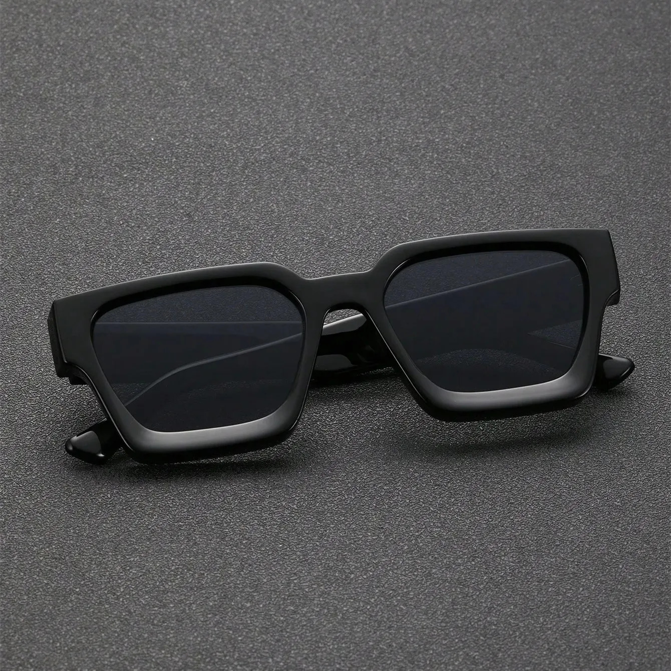 Retro Black Millionaire Shades Sunglasses 2025 For Men Square Sun Glasses Man Women Sunglass 250828