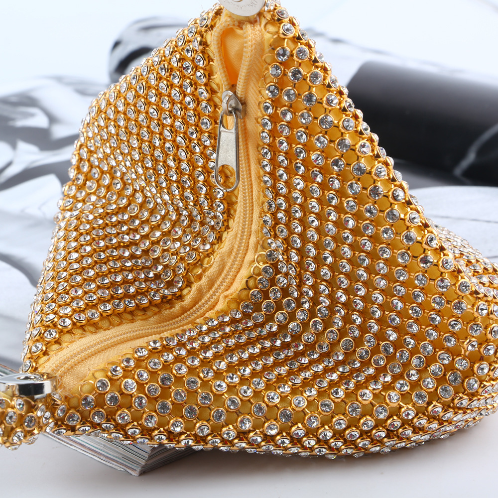 New Water leisure Diamond Evening Bag Luxury Bag Cross border Handmade Mine Evening Bag Handbag Designer Bag Shoulder Bag