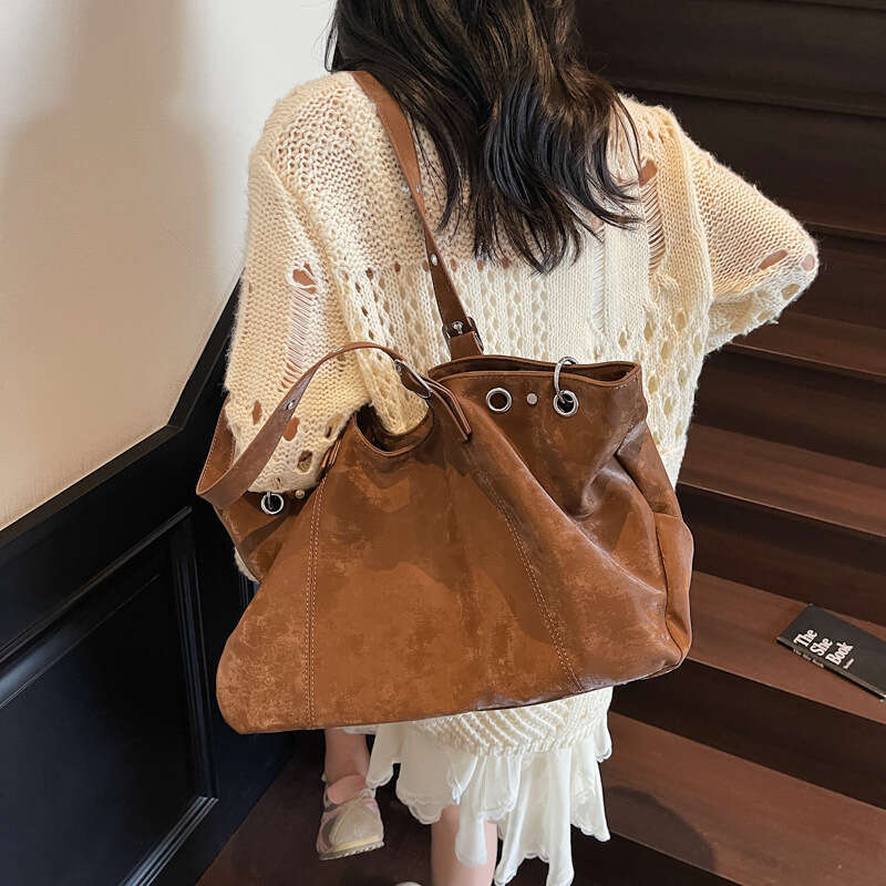 Casual Relaxed Large Capacity for Women 2025 New Autumn Winter Single Shoulder Crossbody Handheld Tote Bag