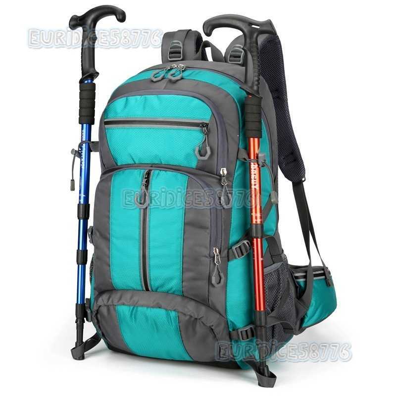 Large Capacity Mountaineering Bag Backpack Waterrepellent Outdoor Sports Bag Casual Sports Backpack Travel Bag H250906