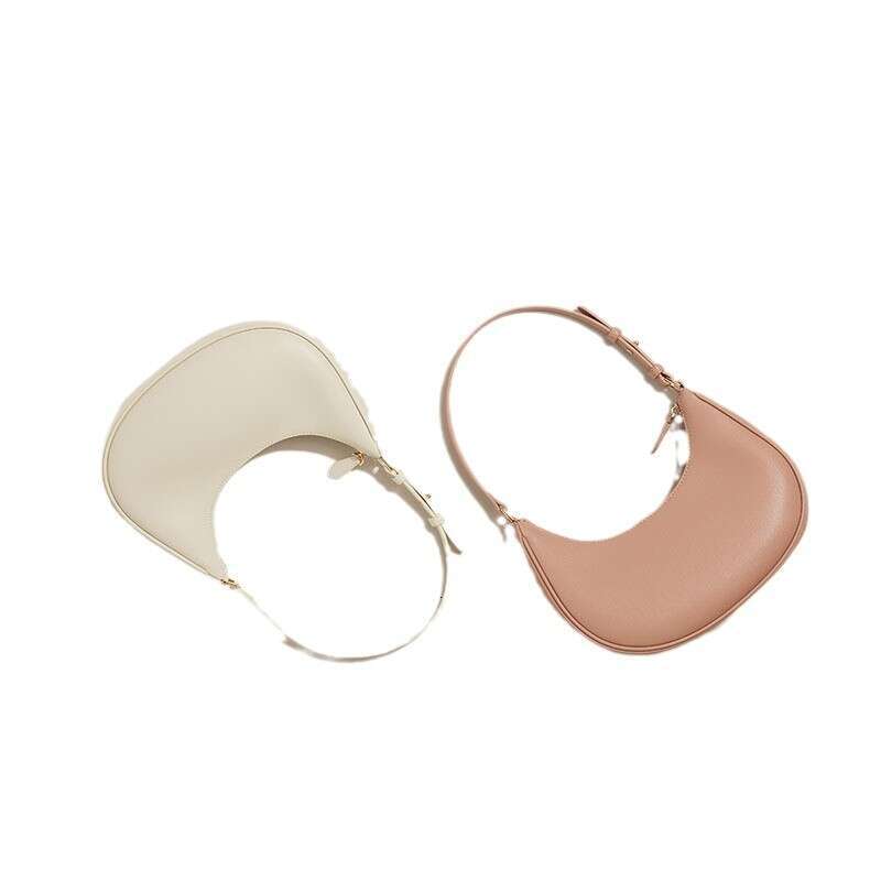 Exquisite Underarm for Women, High-End Feel, 2025 New Half-Moon Baguette Crescent Crossbody Bag, Niche Texture Shoulder Bag