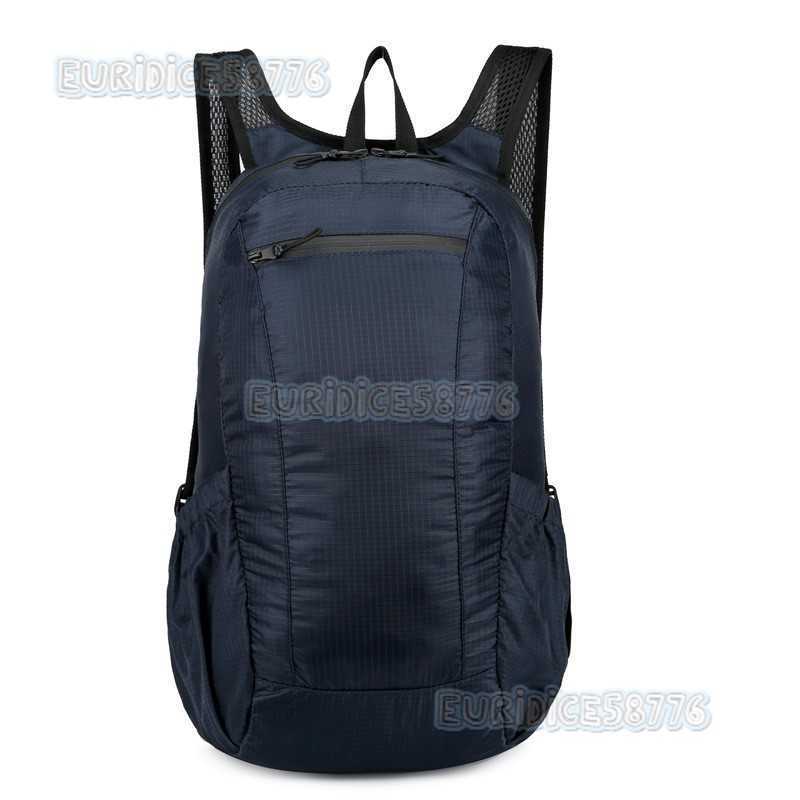 Backpack Student School Bag Fashionable Storage Foldable Bag Casual Bag Sports Ultralight Skin Bag Backpack H250906