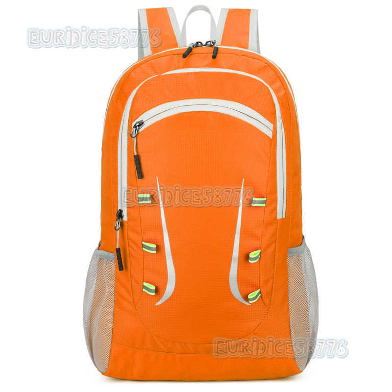 New Outdoor Sports Folding Backpack Skin Bag Light and Easy to Carry Large Capacity Backpack H250906