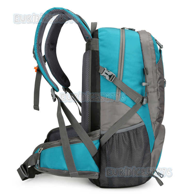 Outdoor Sharp Mountaineering Bag Waterproof Travel Hiking Camping Large Capacity Multi Functional Professional Mens and Womens Sports Backpack H250906