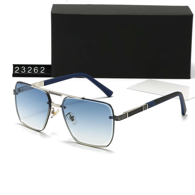 New Unisex Frameless Fashion Casual Trendy Sunglasses for Driving Traveling 23262 84c