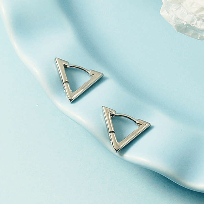 DHpet Korean Style Fashion Triangle Elegant Unisex Trendy Geometric Minimalist Earrings