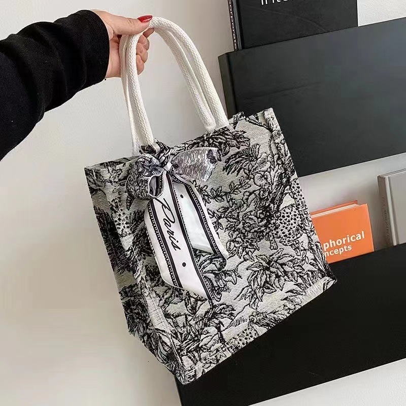 Luxury Bag TB BHULAMTE Designer Bag New Women's Bag Trendy Fashion Commuter Large Capacity Tote Bag Girls Printed Shoulder Bag Backpack Manufactu