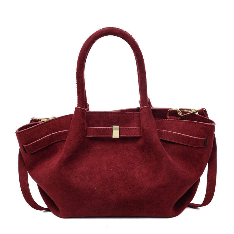 Frosted Large for Women 2025 New Fashion Handheld Tote Autumn Winter Textured Crossbody Bag