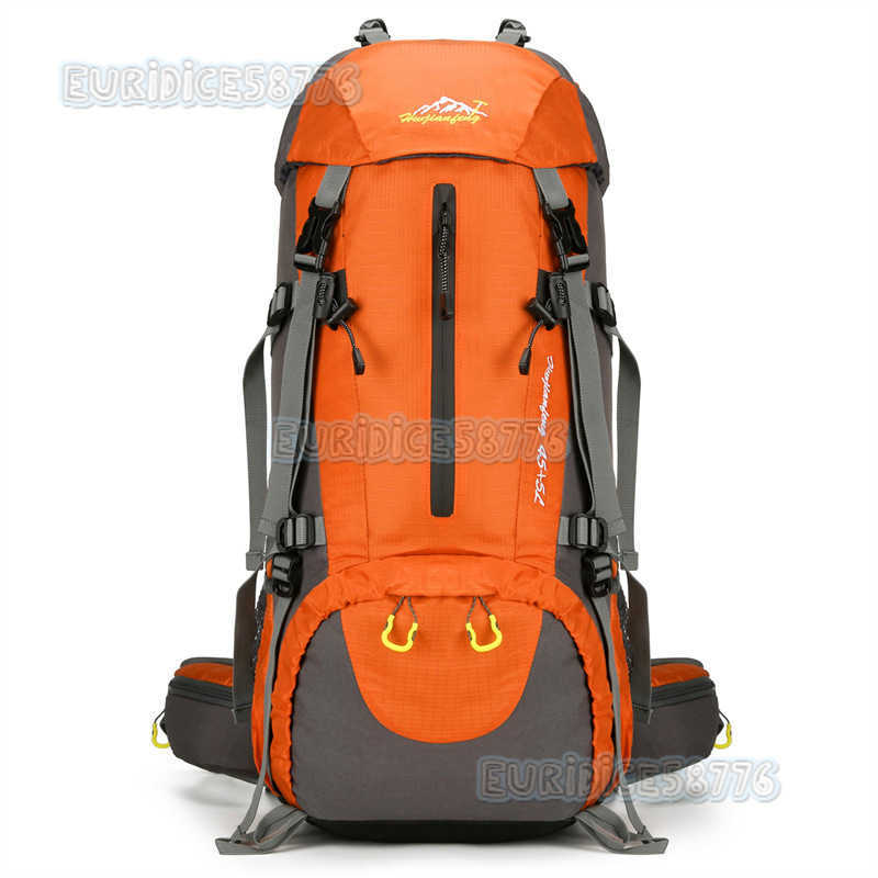 Largecapacity Mountaineering Bag Waterrepellent Wearresistant Outdoor Bag Breathable Multifunctional Sports Bag Hiking Backpack H250906