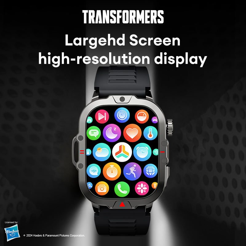 TRANSFORMERS Watch TF-H08 Bluetooth Call Smart Watch 410 mAH LED light Sport IP68 Waterproof multi-functional Smartwatch Men