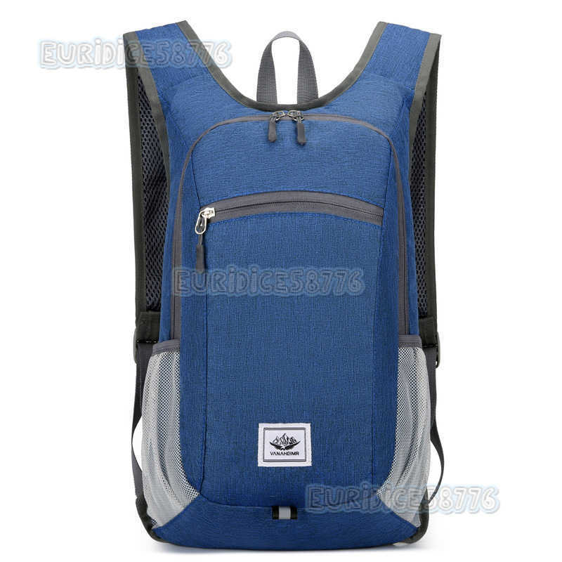 New Folding Bag Outdoor Sports Bag Lightweight Hiking Backpack Travel Bag Womens Leisure Book Bag Mens Backpack H250906