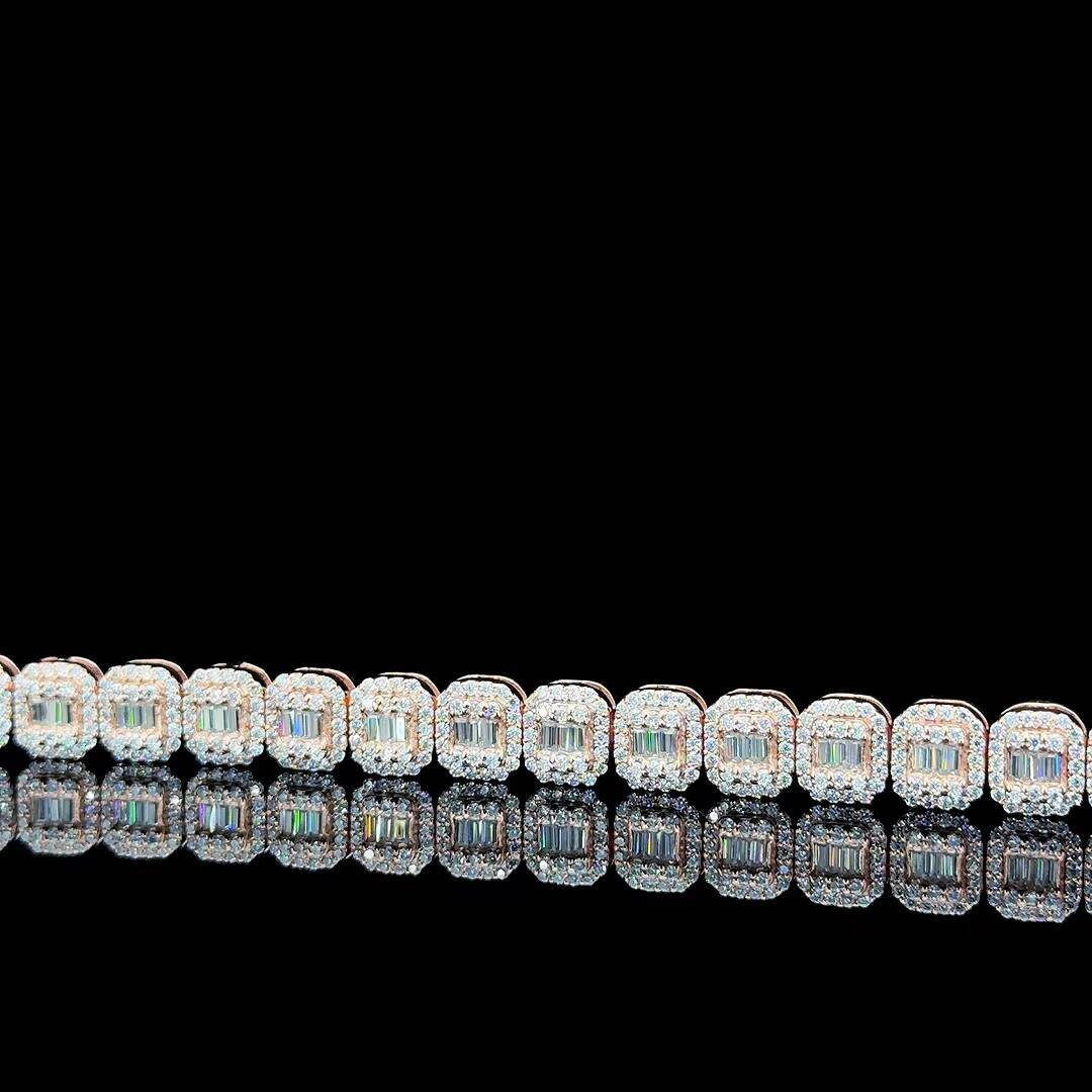 Heavy 7mm 20Inch Cuban Link Chain Necklace for Men Mossanite S925 Silver Hip Hop Style Big Cuban Chain Jewelry