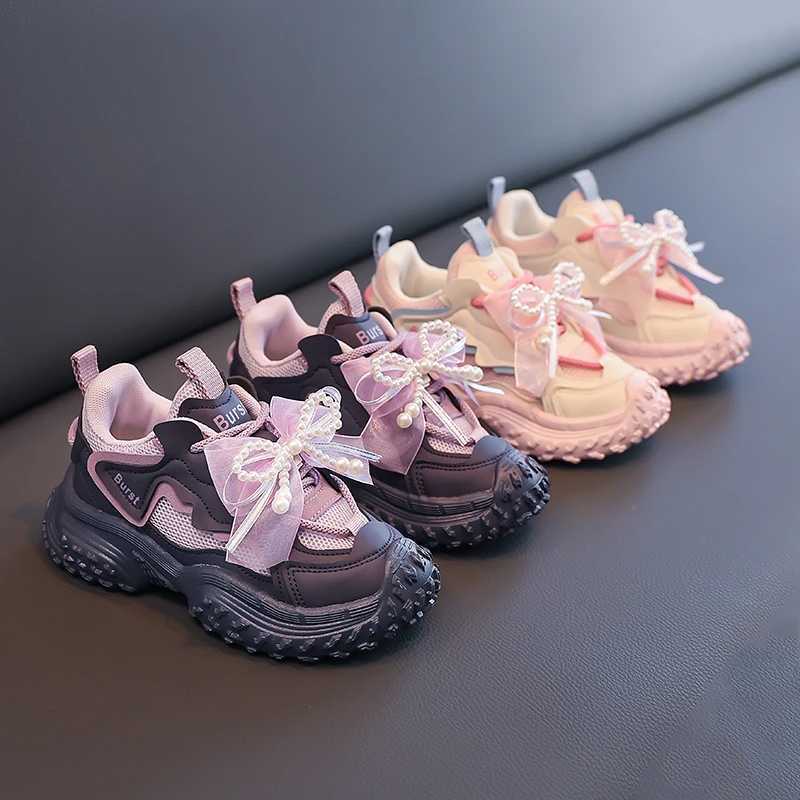 2025 Original Boy Shoes Sle Children Sneaker Chunky Sole Breathable Mesh School s Casual Shoes Sports Tennis Boy Sneaker W250910 S251027