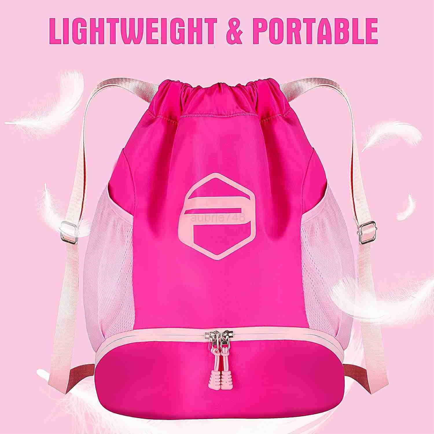 Bag Basketball Bag with Ball Holder Shoe Compartment Kids Youth Sport Backpack for Football Volleyball Gym TrainingZ250906