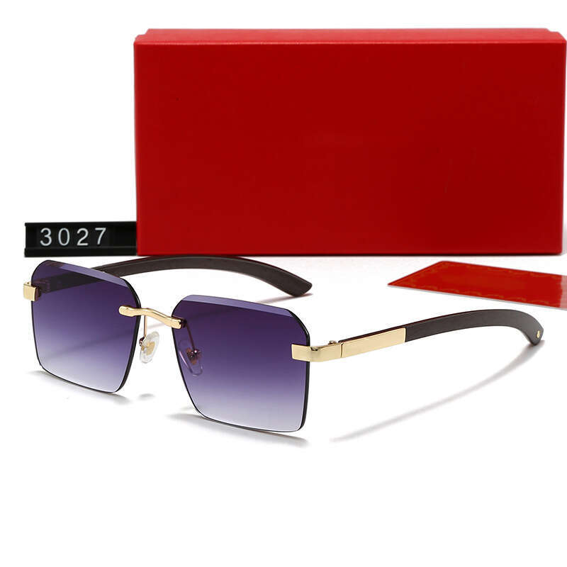 New Unisex Frameless Fashion Trendy Casual Driving Travel Vacation Sunglasses 3027 288