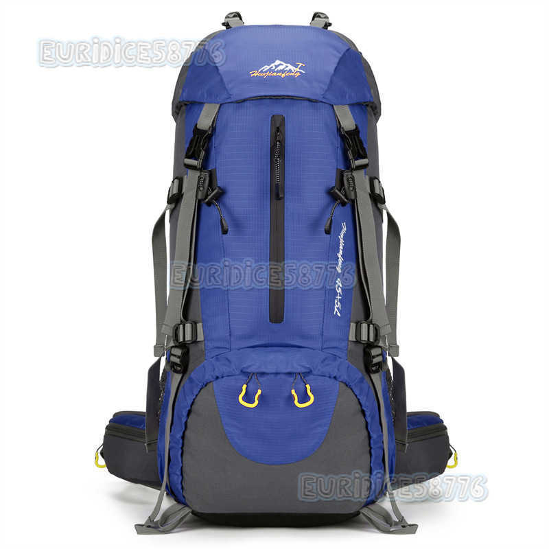 Largecapacity Mountaineering Bag Waterrepellent Wearresistant Outdoor Bag Breathable Multifunctional Sports Bag Hiking Backpack H250906