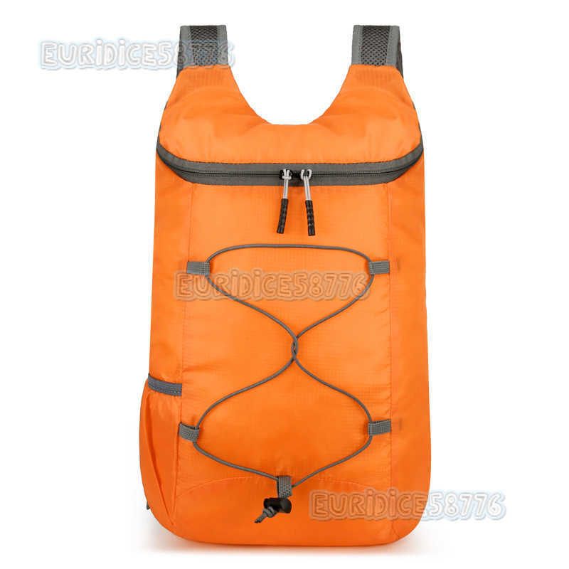 Skin Bag Travel Backpack Mens and Womens Ultra Light Sports Bag Portable Outside the Household Foldable Backpack Printed H250906