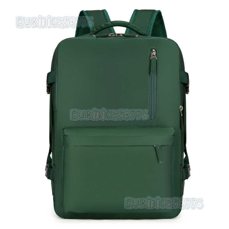 Womens Double Shoulder Laptop Bag Large Capacity Expandable Backpack Business Travel Bag Double Shoulder Bag Student Laptop School Bag H250906