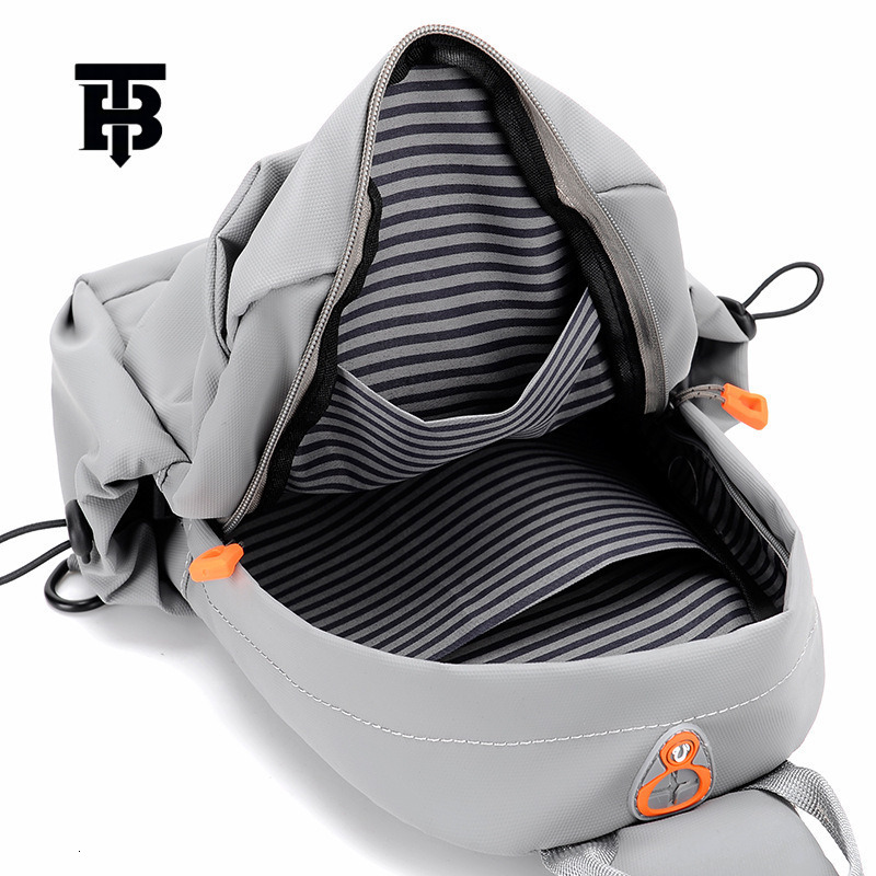 Designer Bag Men's Crossbody Luxury Bag Bag High-end Large Capacity Chest Bag Water-resistant Outdoor Sports Sling Bag Trendy Oxford Cloth Should