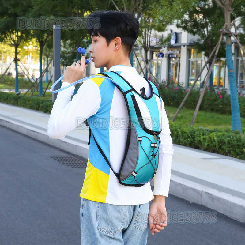 New Outdoor Anti Splash Bicycle Riding Water Bag Hiking Hiking Backpack Riding Backpack H250906