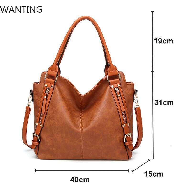 Women Tote 2025 New Fashion PU Leather Women's Shoulder Bags Large Capacity Classic Design Female Crossbody Bag Dm0186