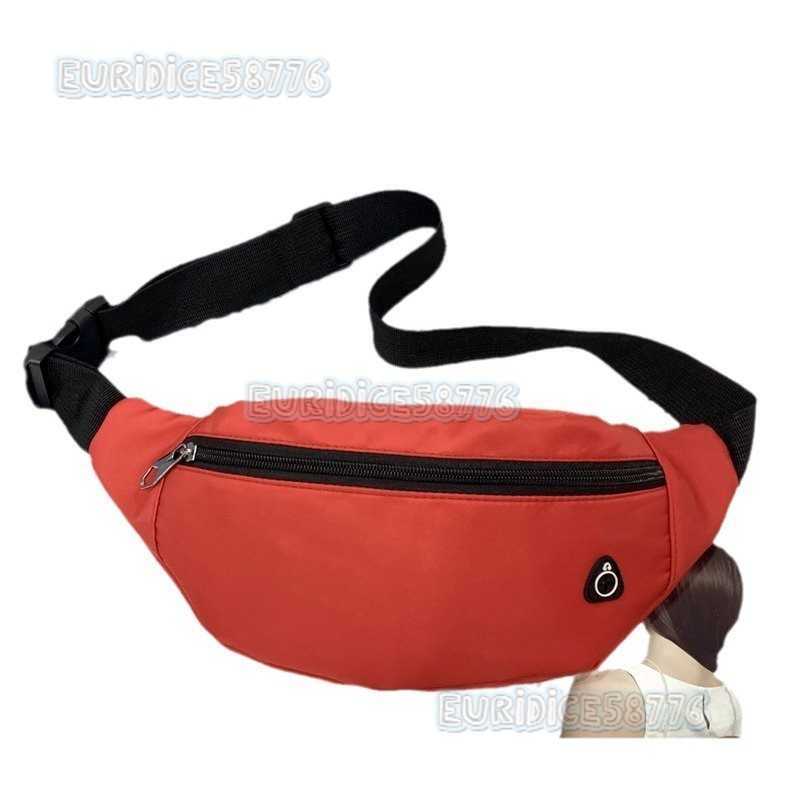 Fashion Sports Outdoor Waist Bag Unisex Solid Color Multifunctional Large Capacity Chest Bag Multifunctional Phone Coin Purse H250906