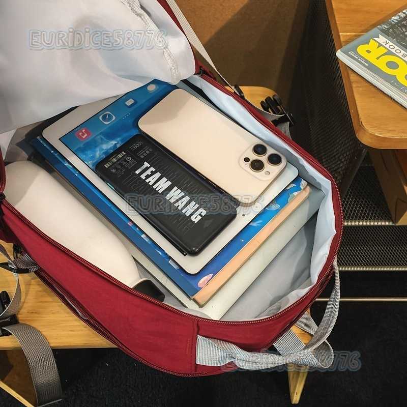 Casual Backpack Highvalue Travel Bag 2025 New Sports Outdoor Nylon Backpack School Bag H250906