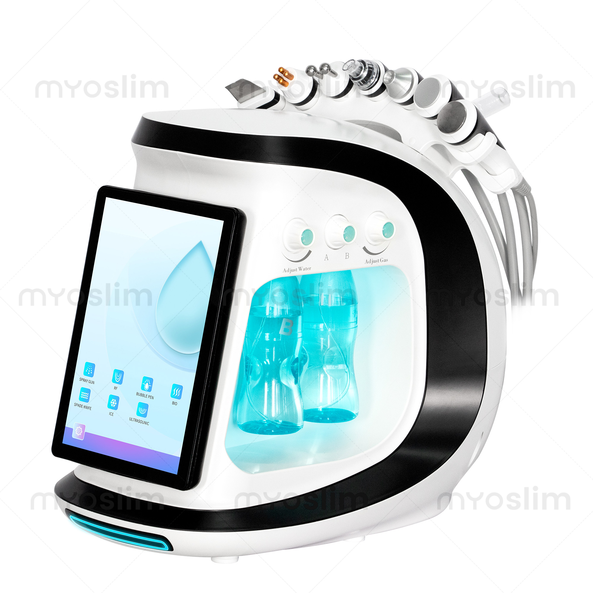 Intelligent Ice Blue Technology Revitalizes Skin Brightens Complexion Improves Pigmentation Hydrates Skin Exfoliates Gently and Treats Acne