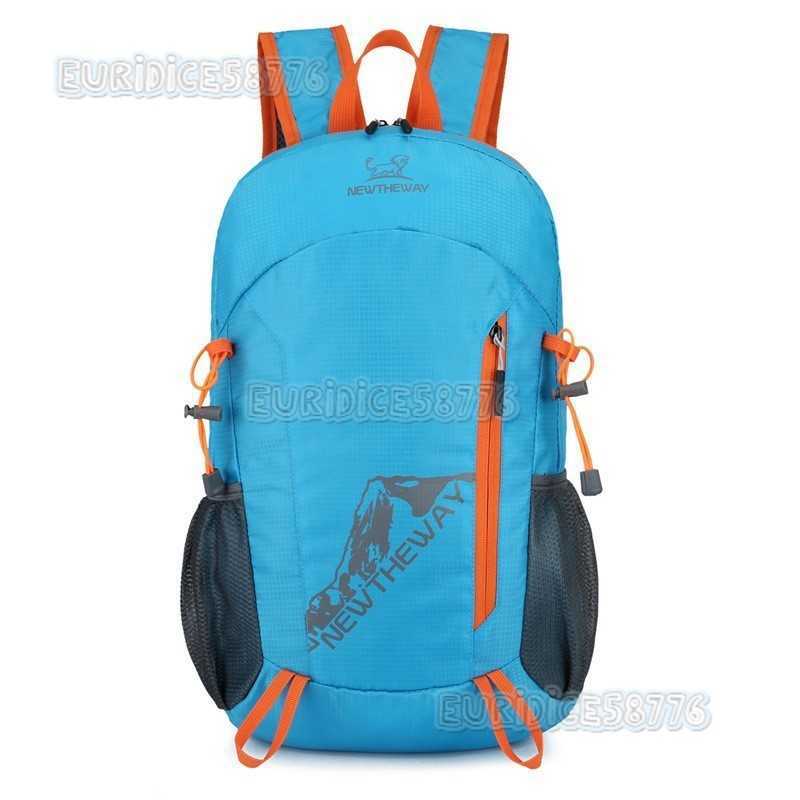 New Large Capacity Backpack Portable Sports Outdoor Mountaineering Running Foldable Bag Unisex Travel Backpack H250906