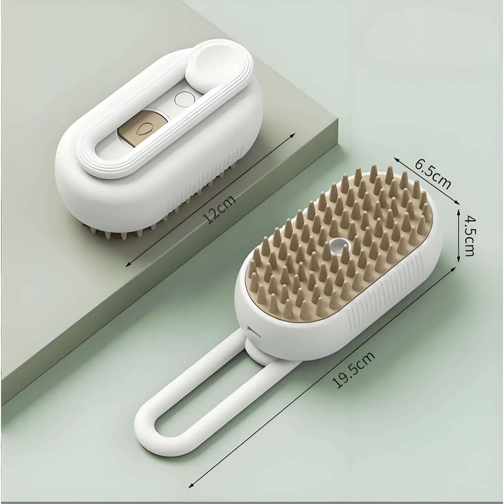 New for Cats and Dogs Pet Electric Hair Removal Comb One Key Spray Anti-Flying Brush, Clean Massage Free shipping