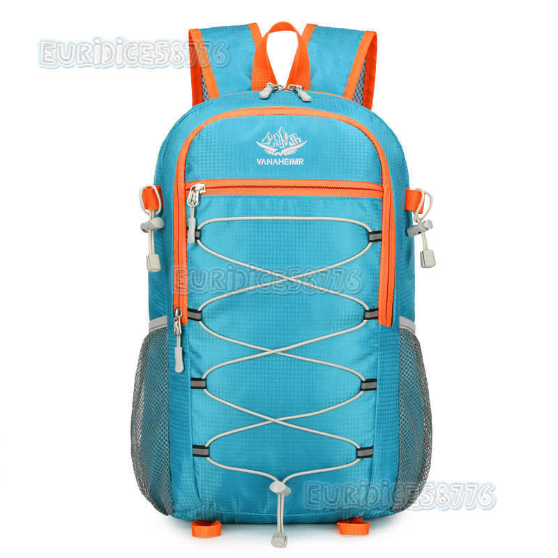 Outdoor Backpack Made of Oxford Cloth for Hiking and Cycling Lightweight Multifunctional Casual Foldable Backpack with Large Capacity H250906