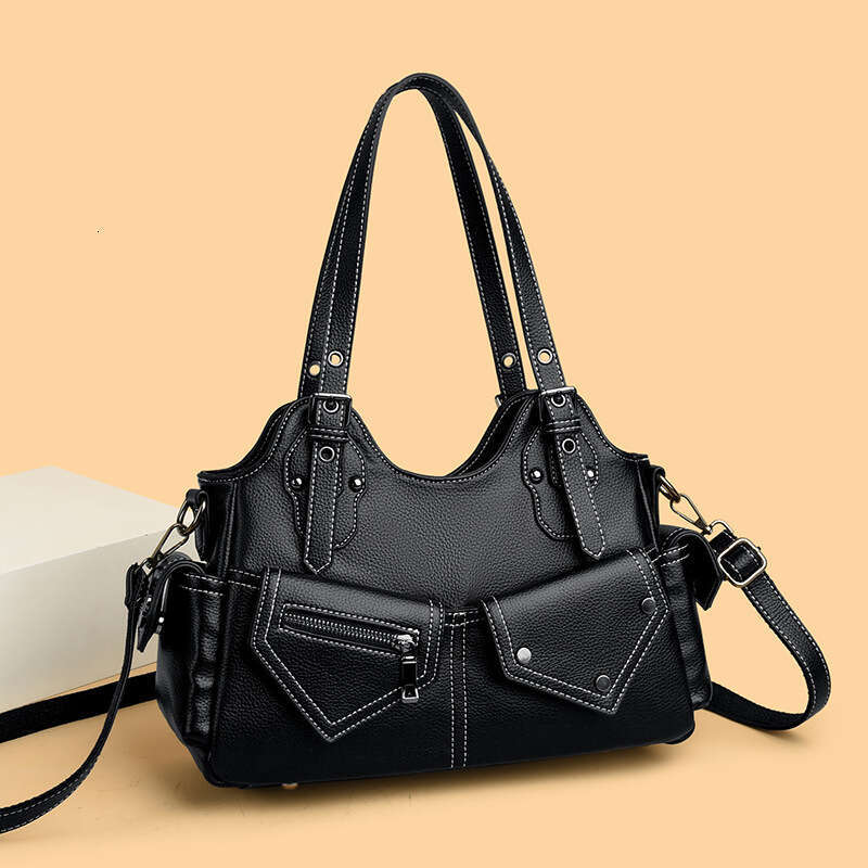 2025 Autumn New Fashion Niche Simple Stylish Versatile Women's Bag Large Capacity Shoulder Underarm Handbag