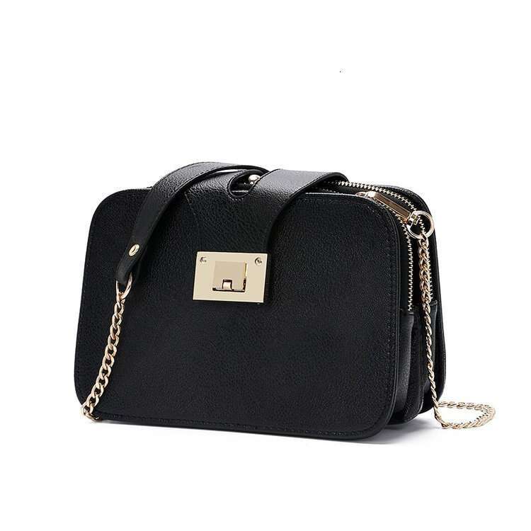 2024 New Women's Korean Style Fashion Single Shoulder Crossbody Phone Chain Small Square Bag