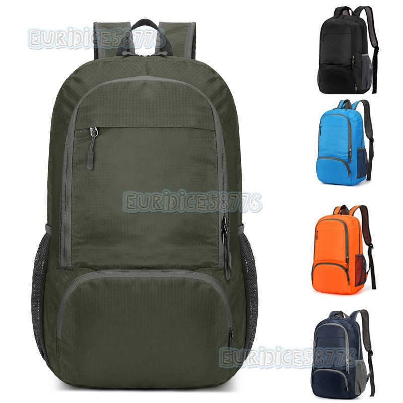Outdoor Sports Versatile Foldable Backpack Ultralight Portable Travel Storage Backpack Hiking Small Backpack H250906