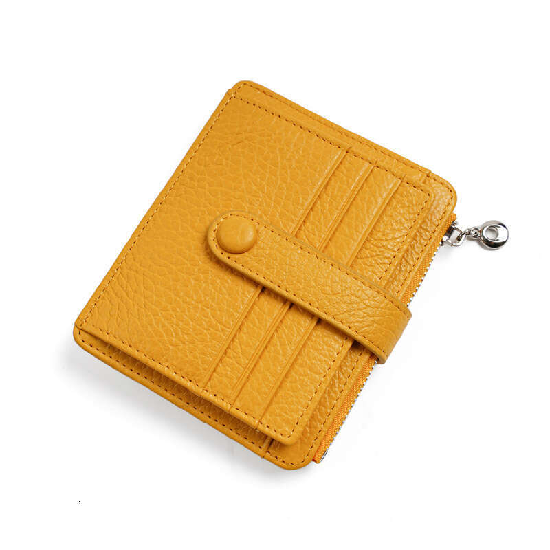 Wallet for Women 2022 New Ladies Zipper Coin Purse Cowhide Buckle Multi-Card Slot Card Holder designer wallet B5