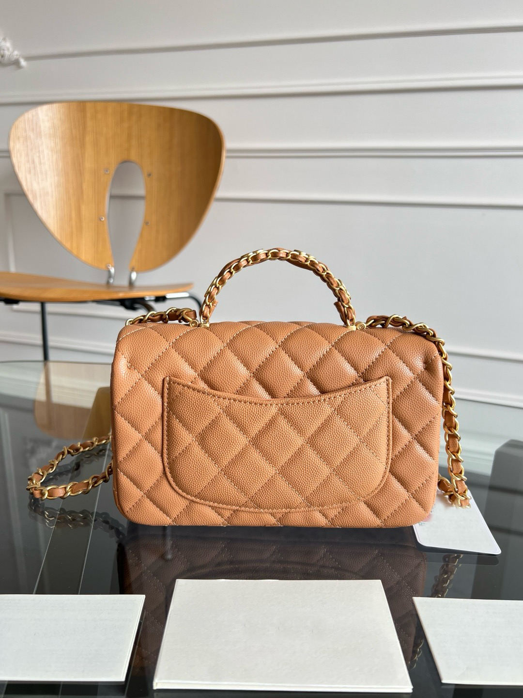 Womens Handbags Bamboo Handle High-grade Leather Womens Bags Trend 2025 Retro Exquisite Womens Clutch Bag