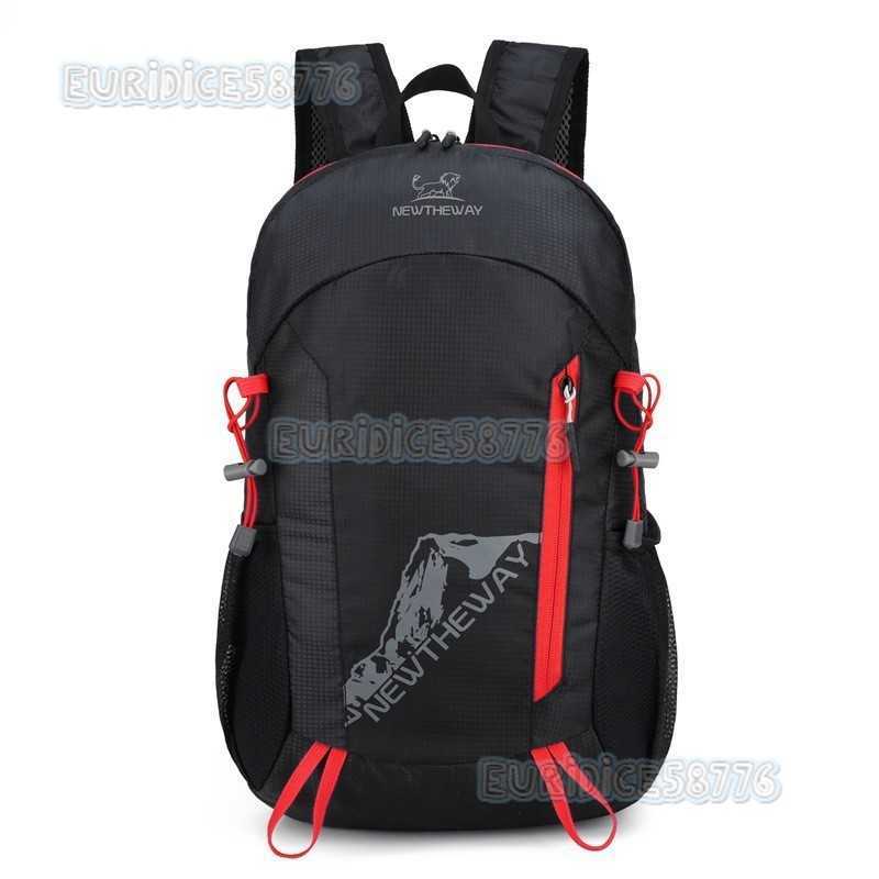 New Large Capacity Backpack Portable Sports Outdoor Mountaineering Running Foldable Bag Unisex Travel Backpack H250906