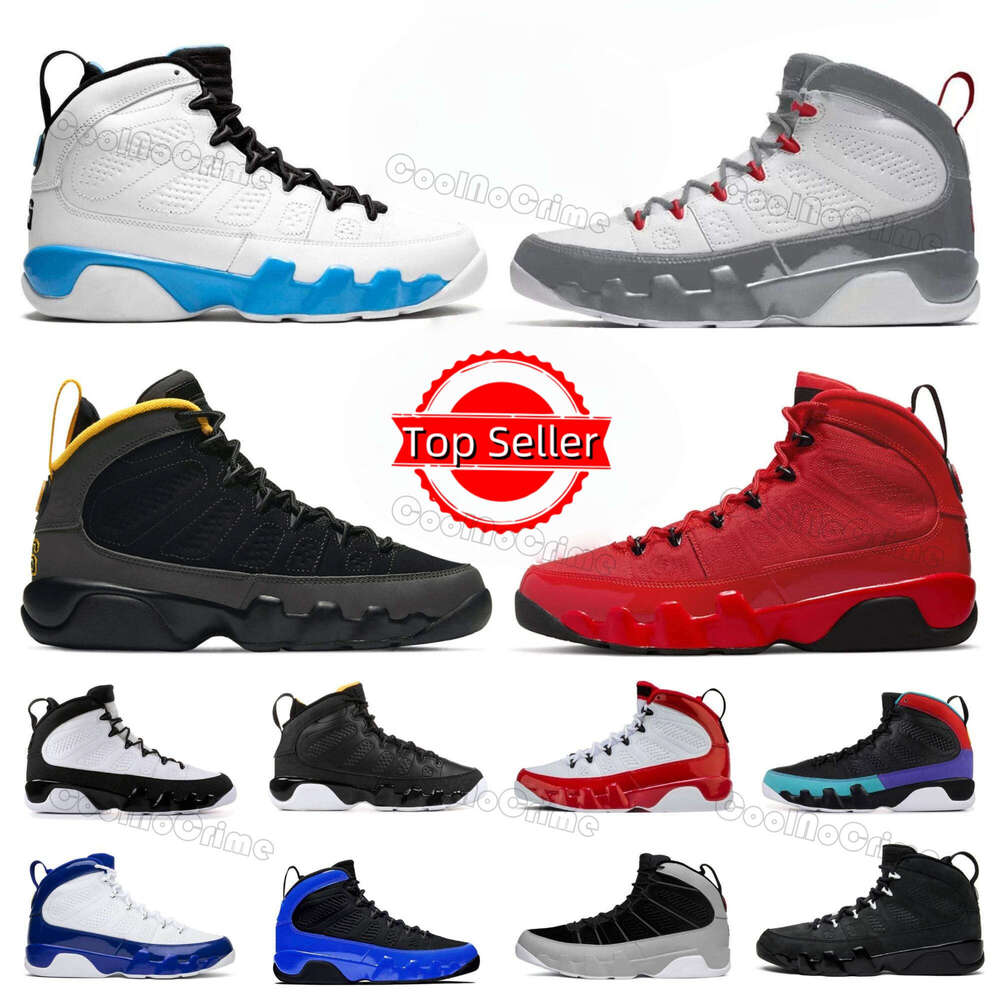 Designer 9 IX 9S Men Basketball Shoes j9 Bred University Gold Gym Chile Red UNC Cool Particle Grey Racer Blue Statue Anthracite Sport Sneakers Trainers Size