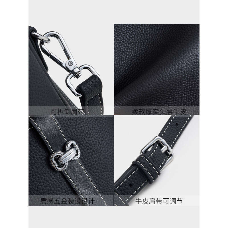 2025 New Soft Leather Lightweight Small Crossbody Fashion Mommy Coin Purse Women's Shoulder Bag