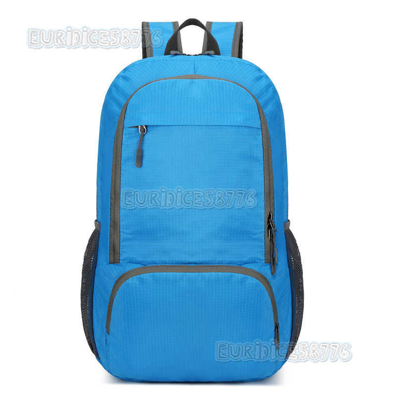 Outdoor Sports Versatile Foldable Backpack Ultralight Portable Travel Storage Backpack Hiking Small Backpack H250906