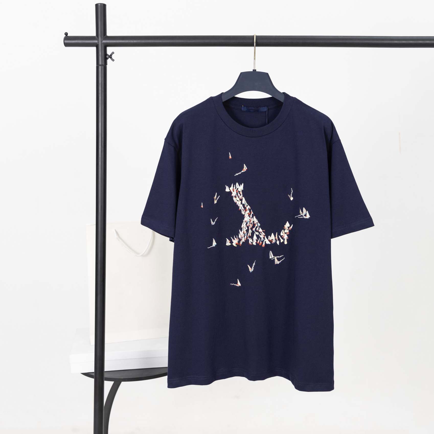 Men's T Shirts Shirts Mid Long Sleeve Mens Womens Punk Hip Hop Graffiti Style Graphic Tee Short Sleeved