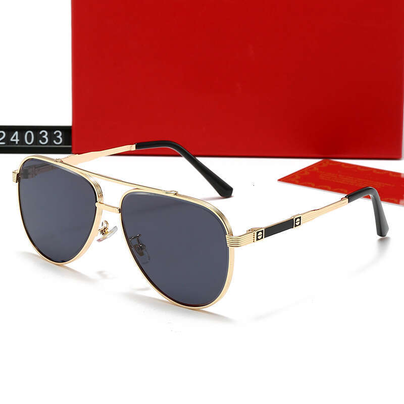 New Fashion Double Bridge Unisex Sunglasses 24033 472